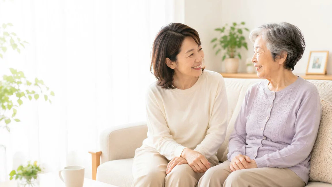 腰が曲がっている母に合うズボンはありますか?