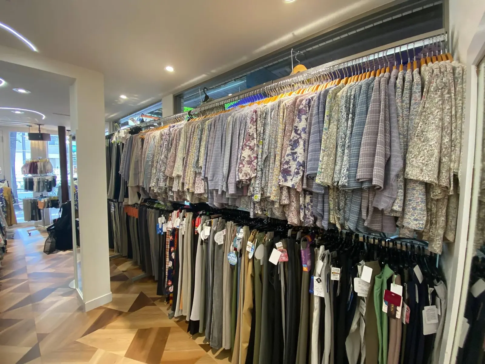 The sales floor of the current store after its 2024 move